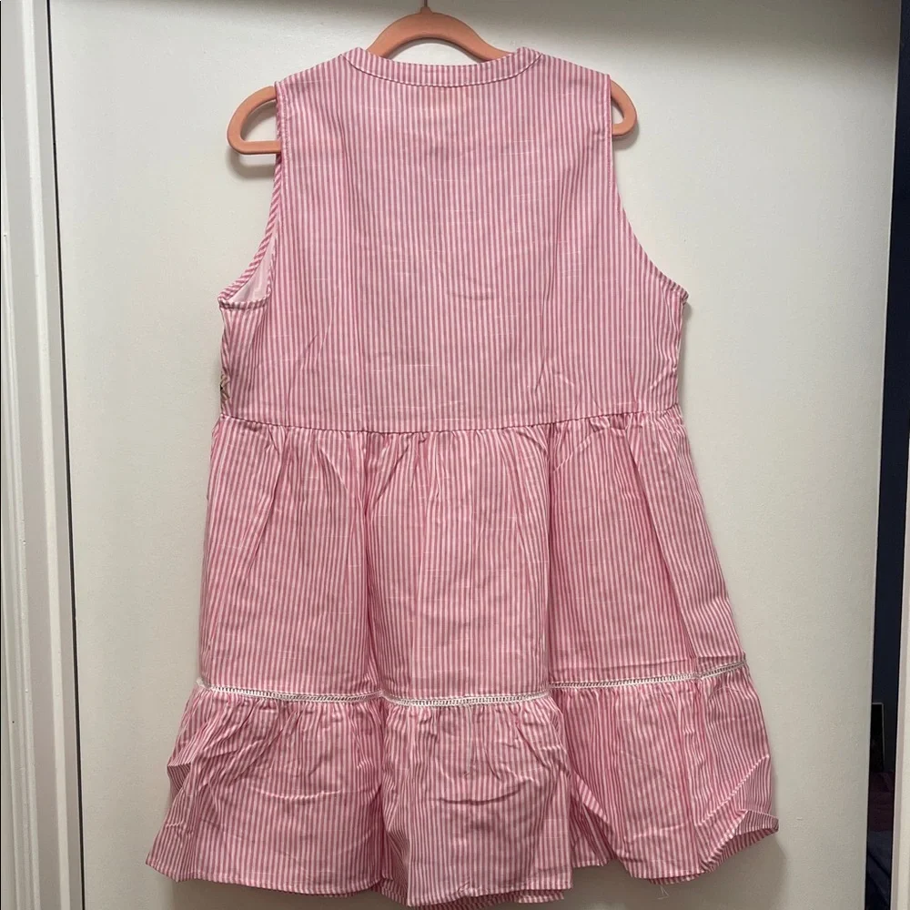 NWT Umgee Embroidered Bohemian Dress - Picture 6 of 6